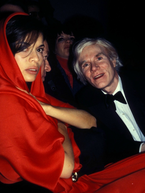 With Bianca Jagger at Studio 54. Photograph courtesy of Alamy.