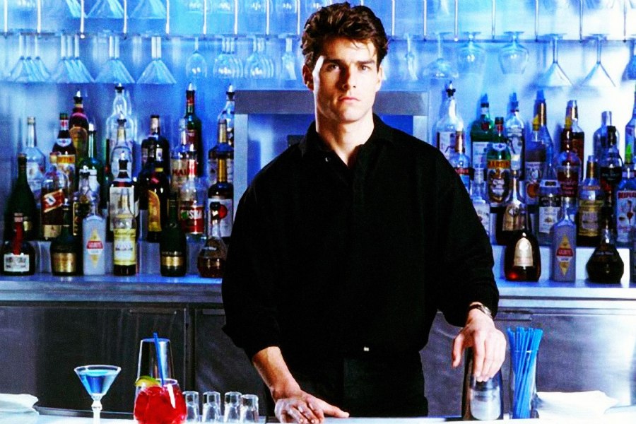 Tom Cruise shakes things up in the aptly titled Cocktail (1988).