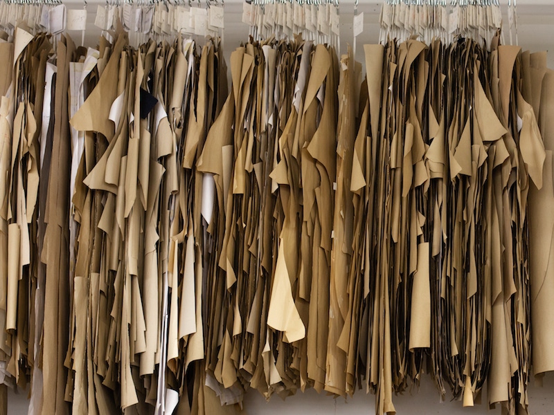 A glimpse into the pattern room at De Petrillo's laboratory in Frattamaggiore. Photography by Shaun Darwood.