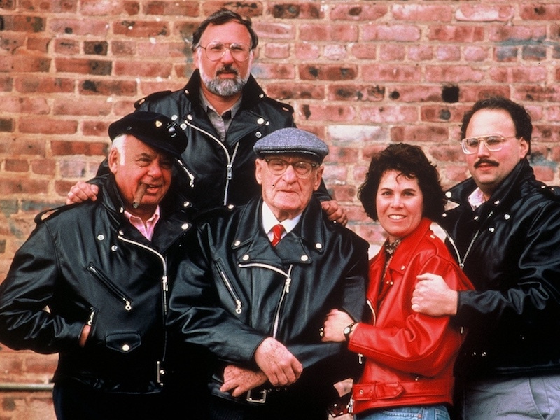 Mel Schott, Steve Colin, Irving Schott, Roz Schott and Milton Perlman.