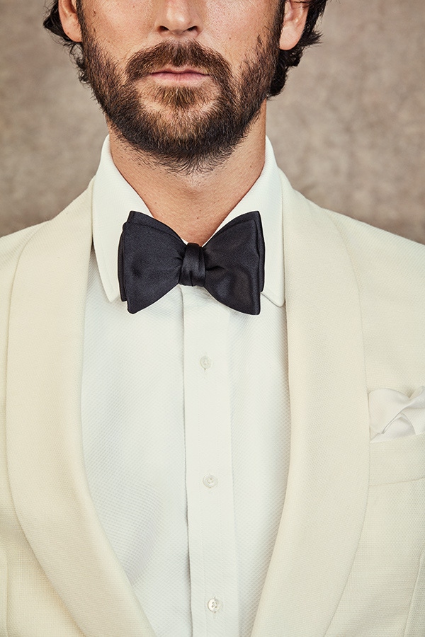 Evening wear is actually a far more multifarious genre of men's style than people imagine, but it's hard to beat the classic white tux ensemble.