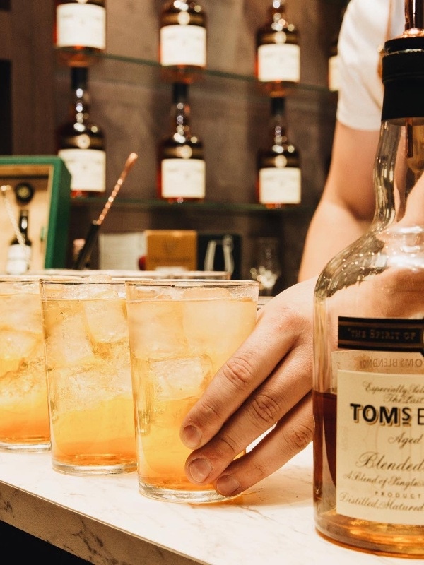 Tom's Blend, The Last Drop Distillers' delicious house pour, is a tribute to the company's President and co-founder Tom Jago.