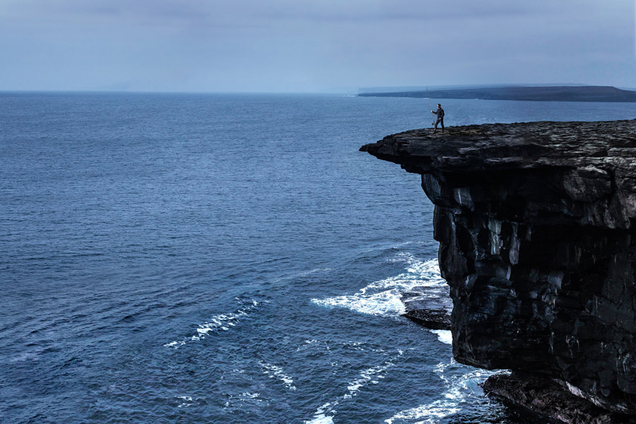 The rocky coast of Inis Meáin.