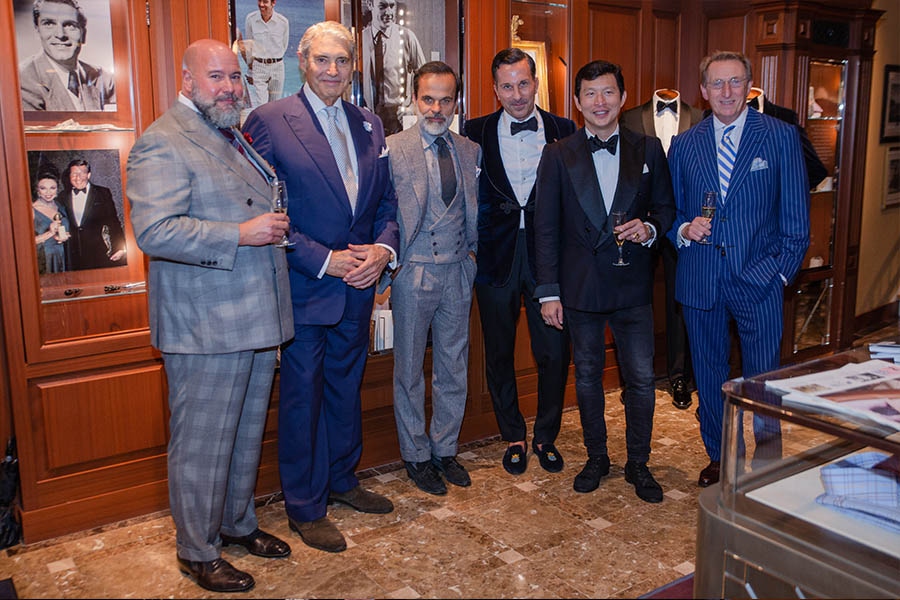 Richard Casavechia, Michael Nouri, Lorenzo Cifonelli, Alexander Kraft, Wei Koh and Leonard Logsdail.