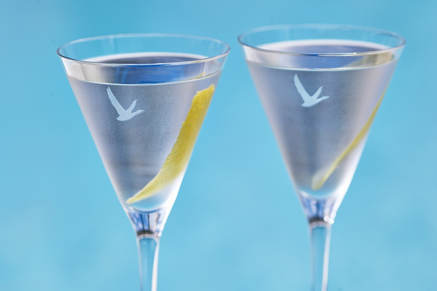 A perennial favourite: the Grey Goose martini.