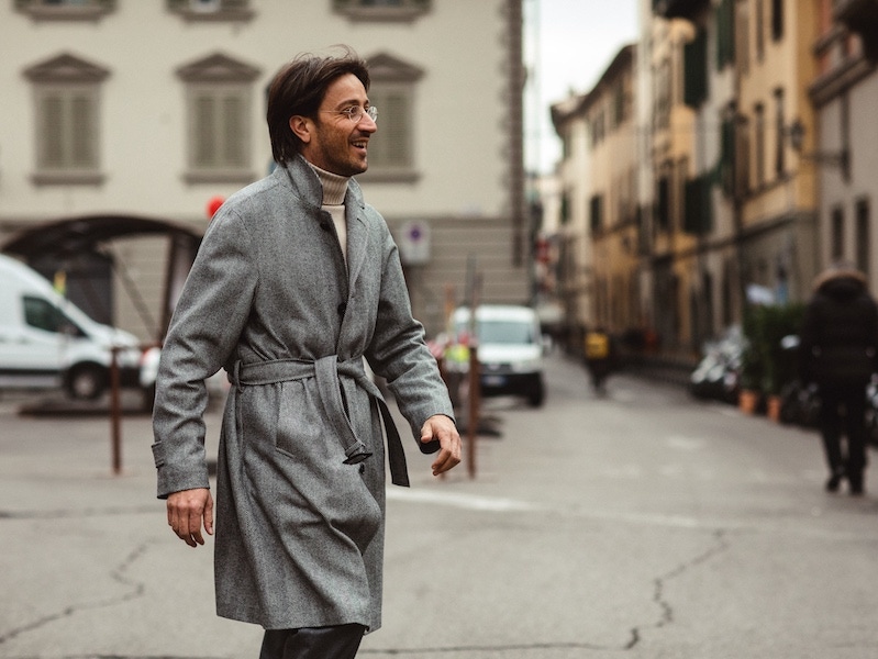 Milad The Rake Pitti Streetstyle