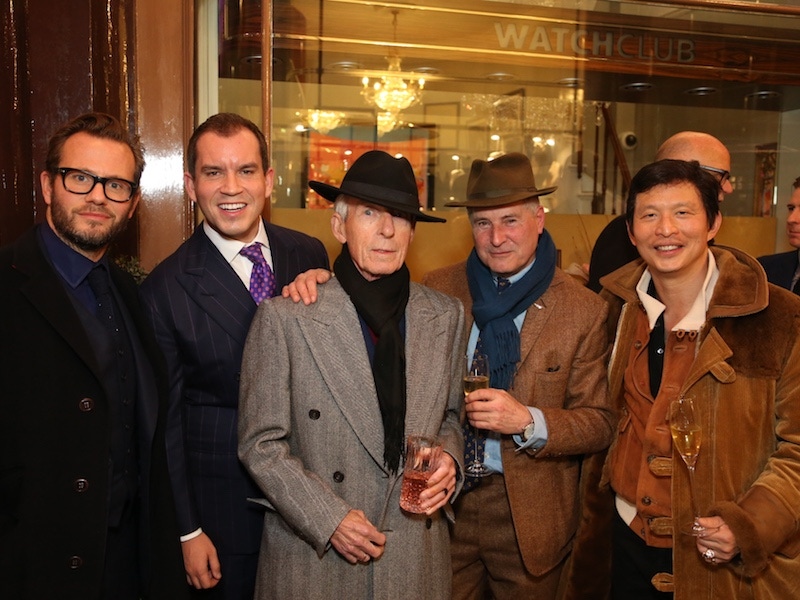 George Bamford, George Glasgow Jr, Edward Sexton, Jeremy Hackett and Wei Koh.