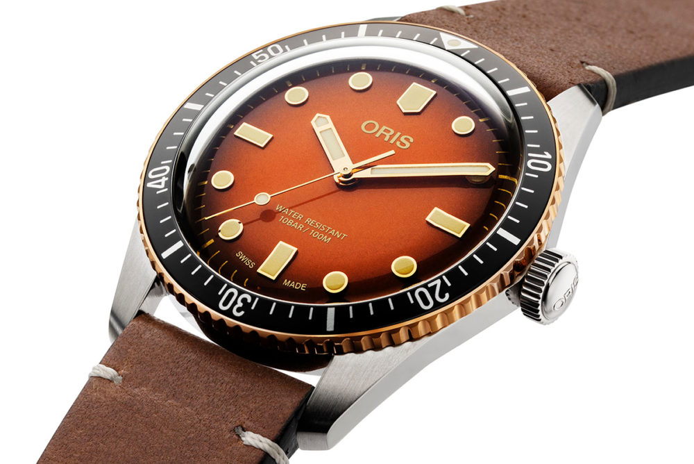 Oris diver store 65 honey