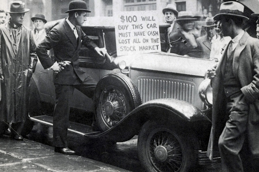 Bankers in 1929 had a distinctly different approach to style.