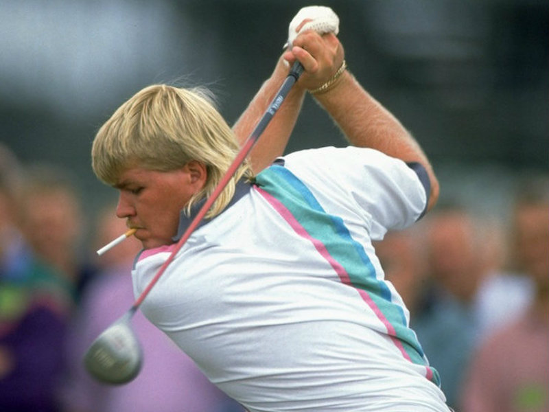 John Daly And His Shamrock Golf Pants 