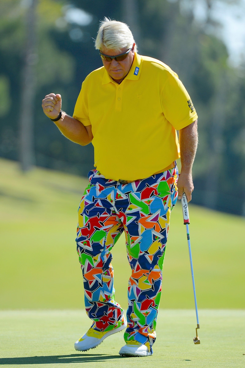 John Daly And His Shamrock Golf Pants 