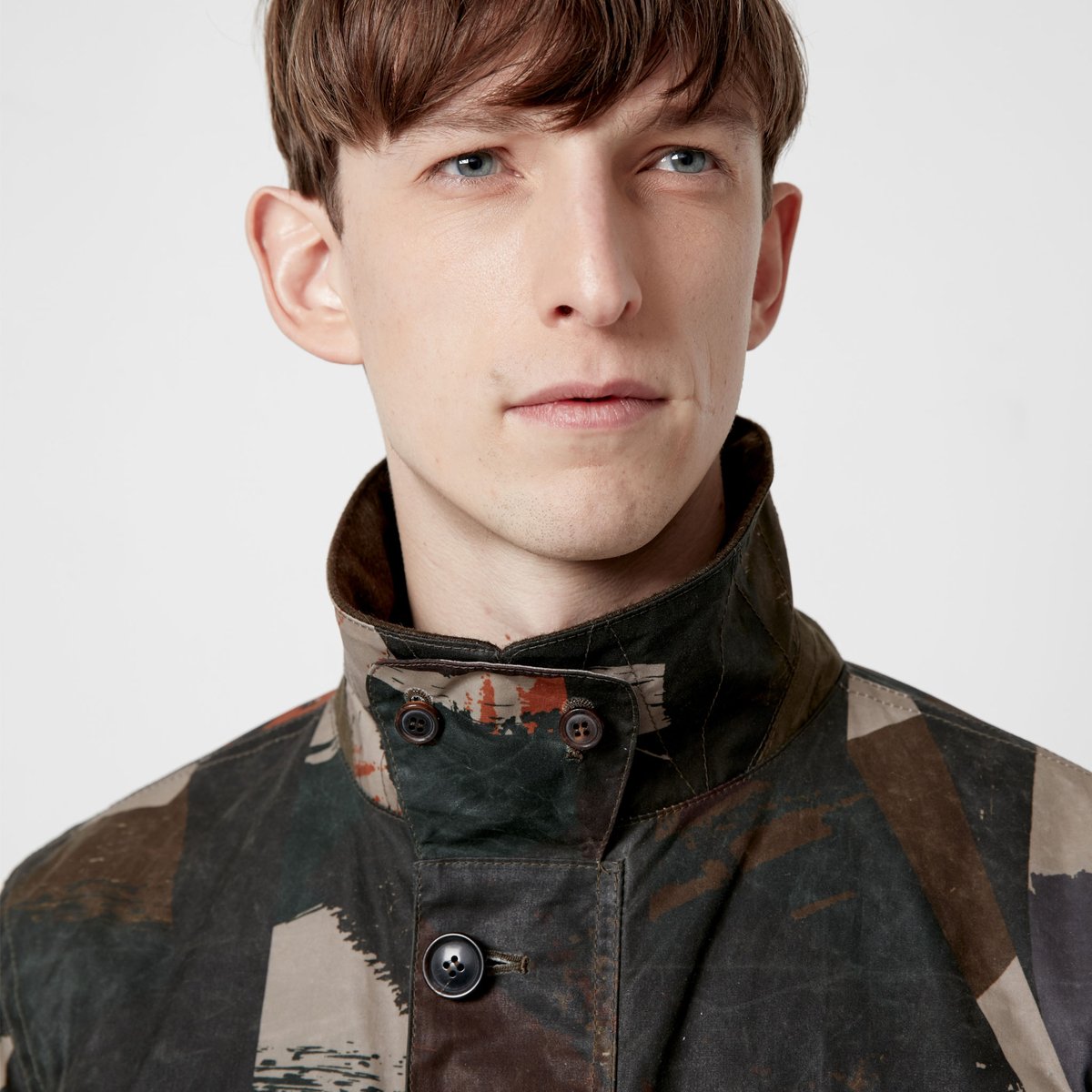 Barbour heritage waxed cheap camo sl bedale jacket