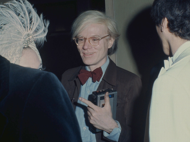 Andy Warhol in New York. (Photo by Tim Boxer/ArchivePhotos/Getty Images