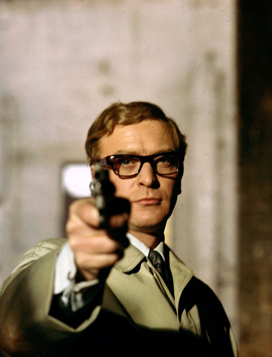 Michael Caine in Funeral in Berlin (1966).