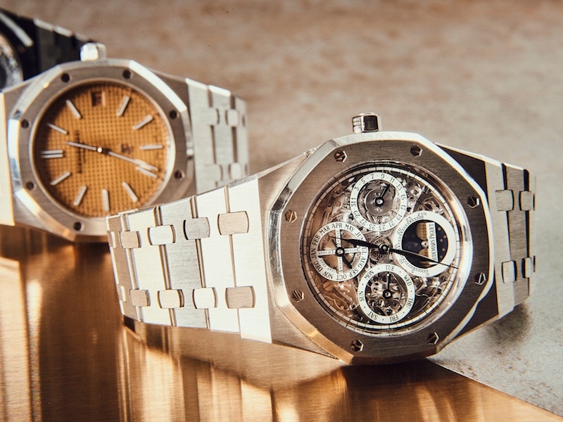 the Royal Oak Perpetual Calendar Squelette.