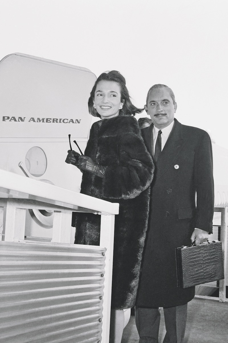 Prince and Princess Stanislas Radziwill in 1961 (Photo via Getty)