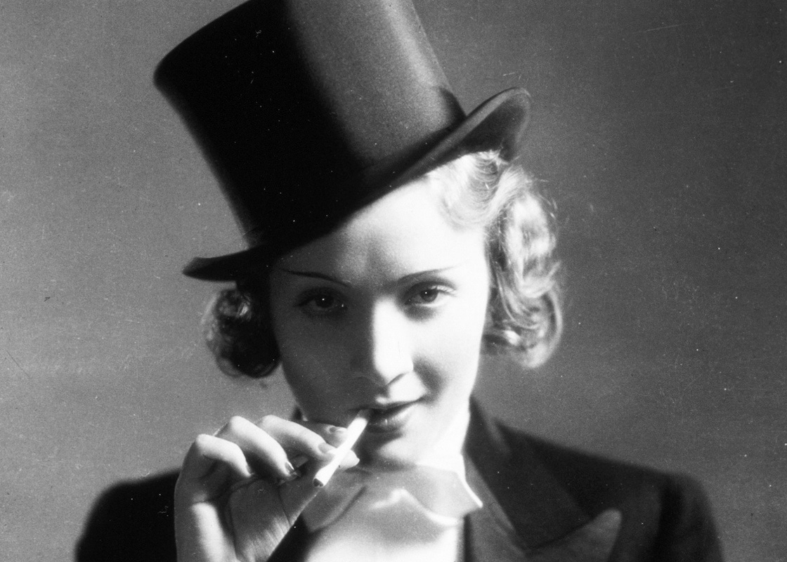 A film still of Dietrich in Morocco (Photo by SNAP/REX)