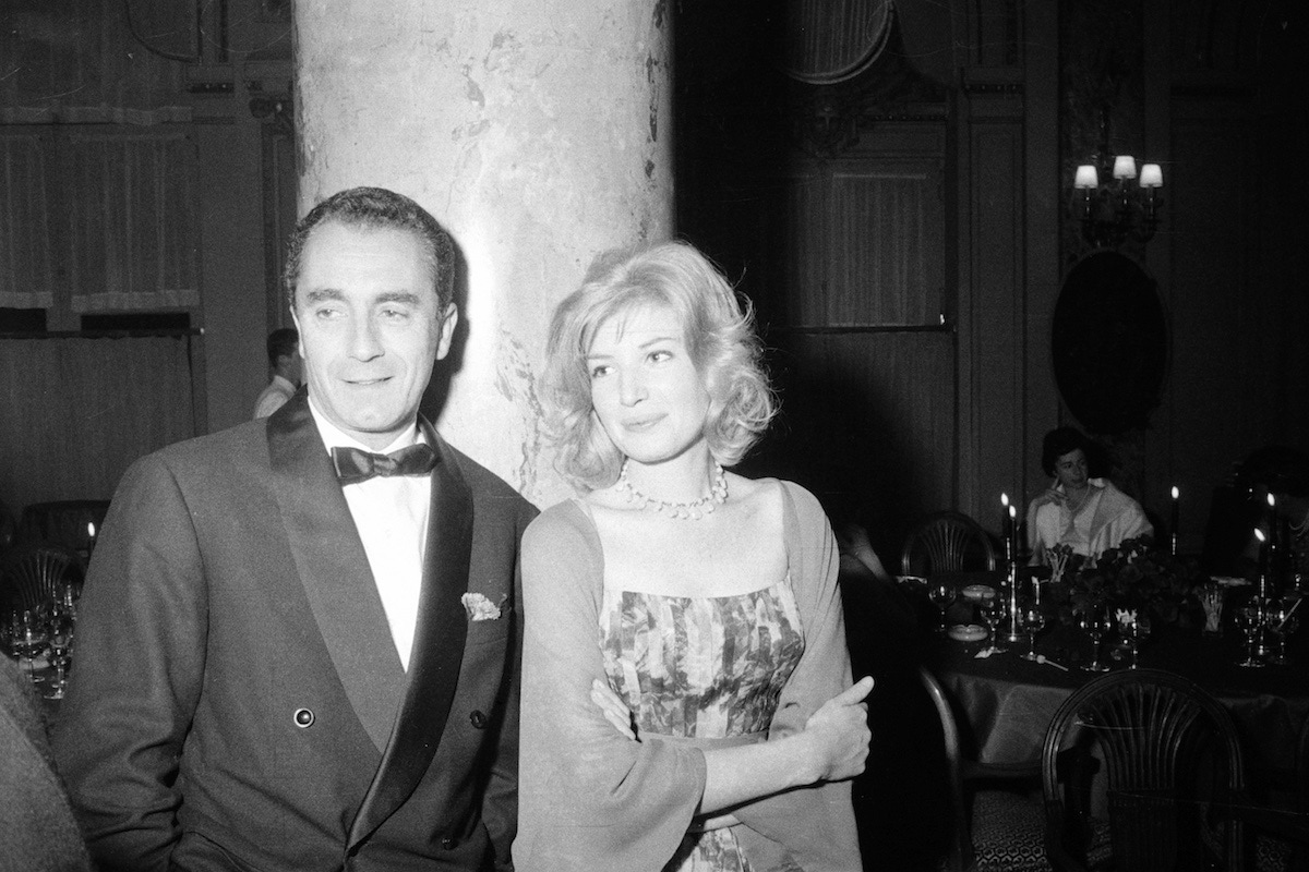 Festival de Cannes 1960 Michelangelo Antonioni and Monica Vitti (Photo by GRAGNON Francois/Paris Match via Getty Images)