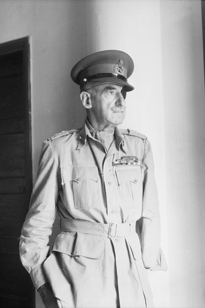 Adrian Carton de Wiart during World War II, photographed by Cecil Beaton.