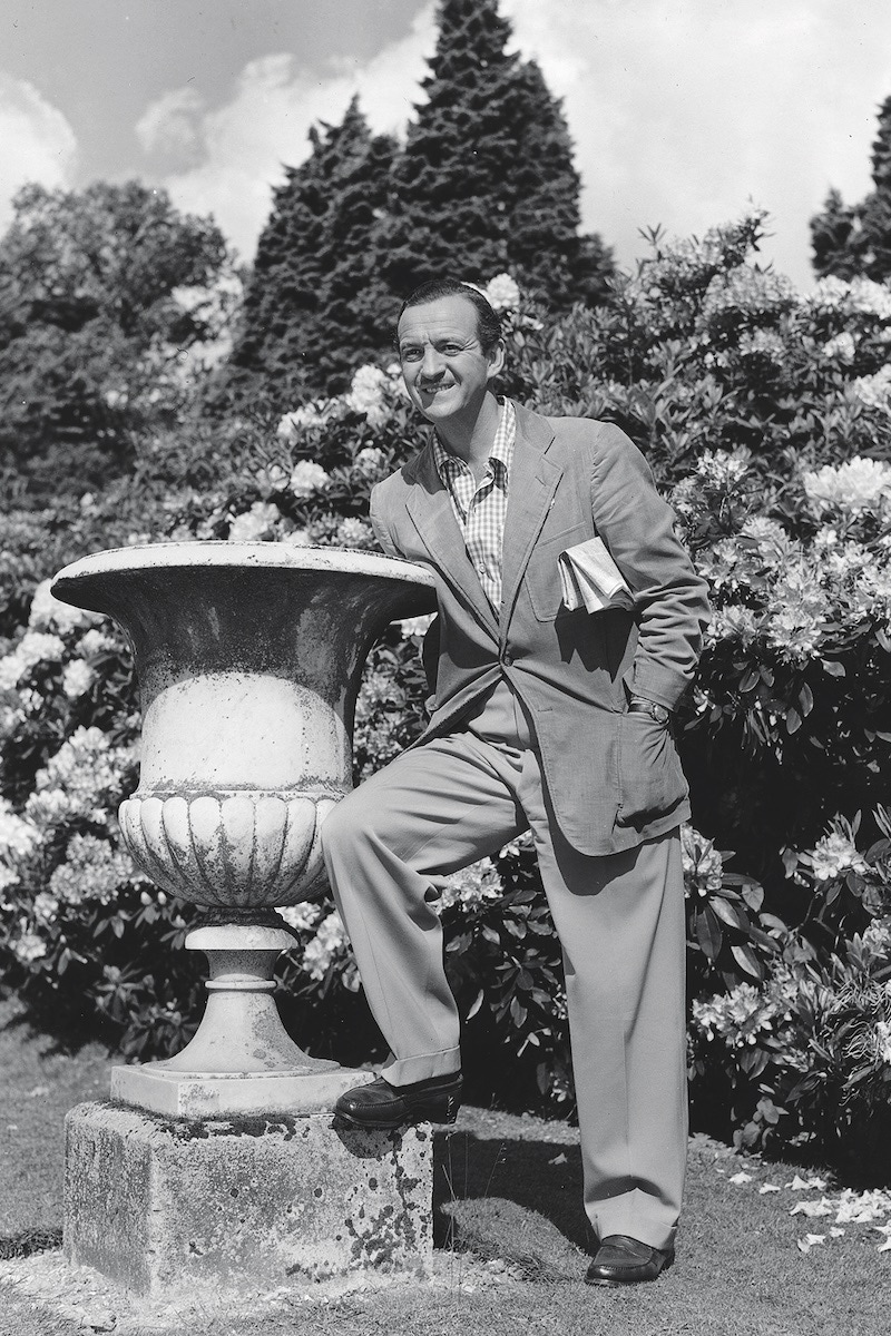 David Niven, 1951 (Photo by Cornel Lucas/Kobal/Shutterstock (5860109a)