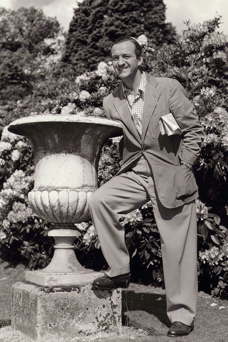 David Niven - 1951 Photo by Cornel Lucas/Kobal/Shutterstock (5860109a)