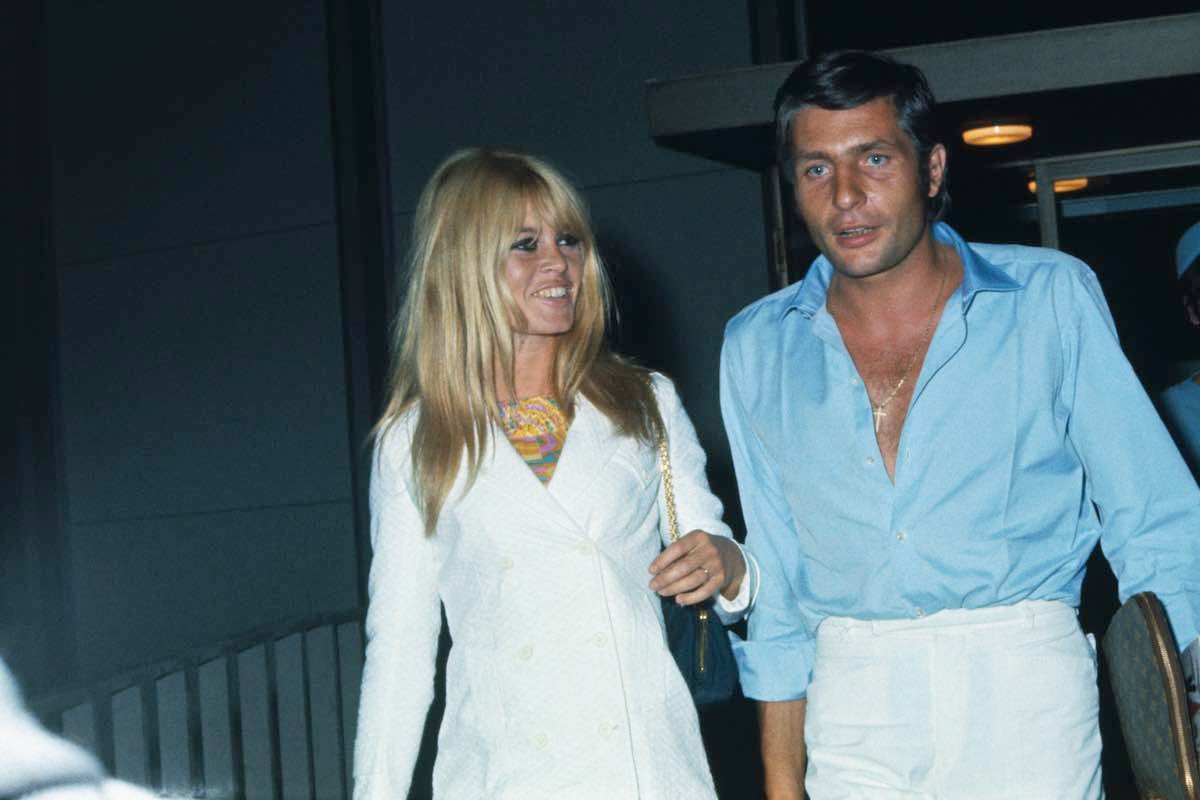 Brigitte Bardot and Gunter Sachs, leave Los Angeles International Airport. (Photo courtesy of Getty Images)