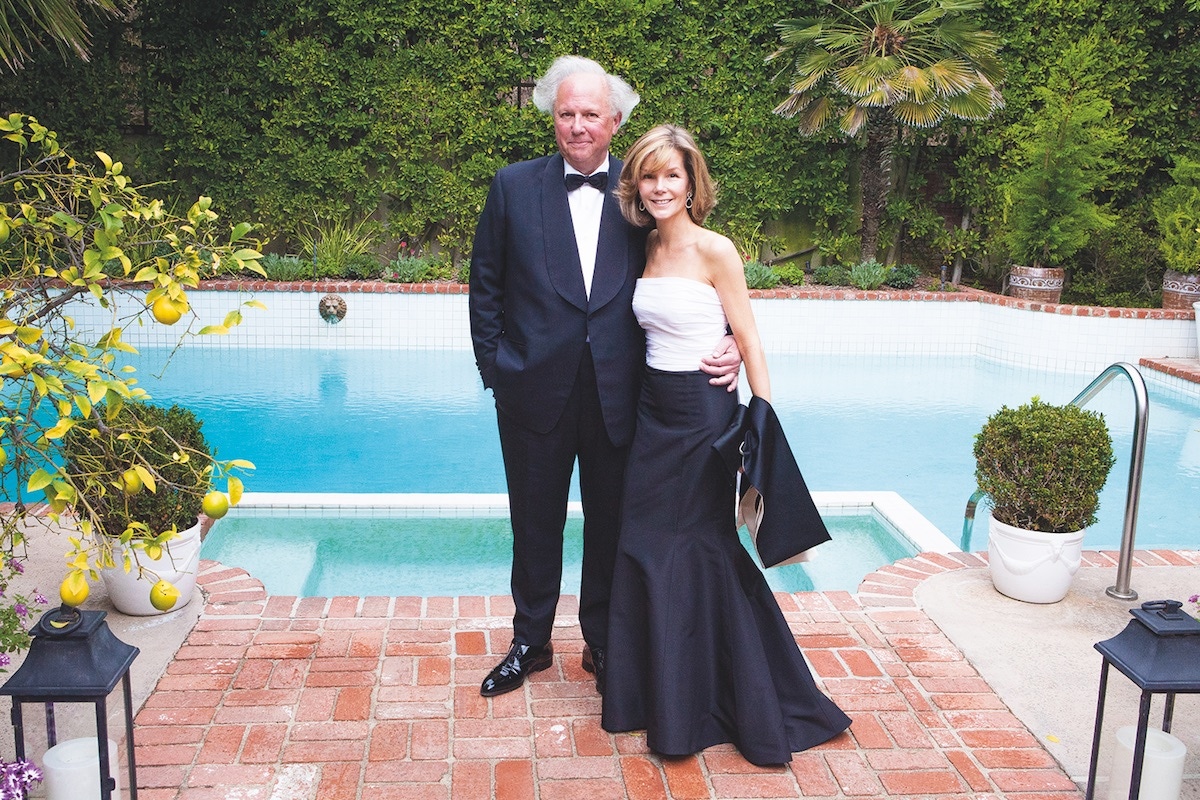 Carter and his wife, Anna Carter, in Beverly Hills