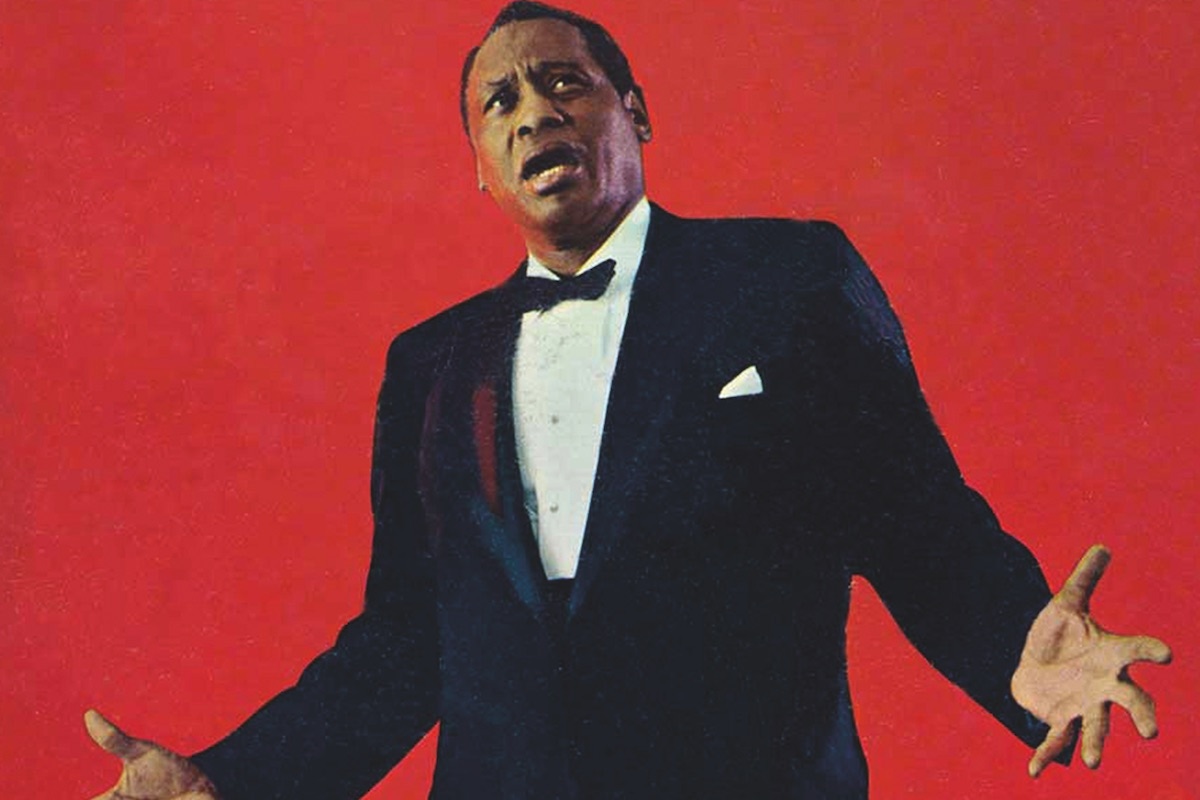 Photo of American actor and singer Paul Robeson (1898-1976) performing circa 1950. (Photo by GAB Archive/Redferns)