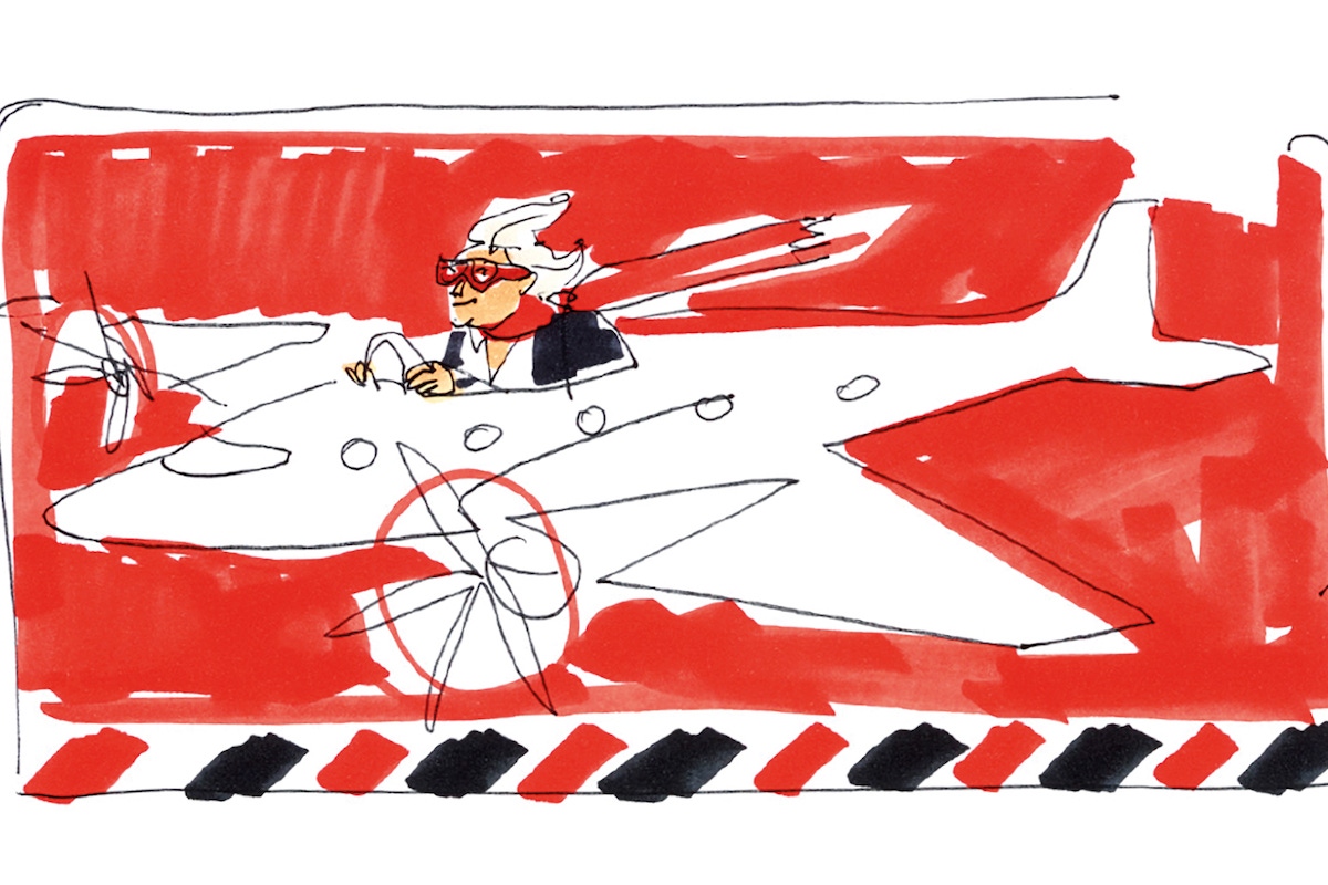 Illustration by Donald Robertson.