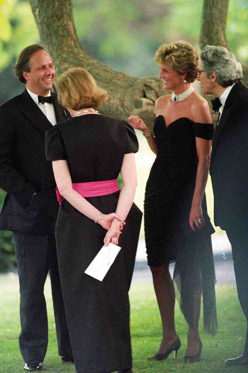 Graydon Carter with Princess Diana in Hyde Park, 1994. Photo by Alan Davidson/Shutterstock (7529534i)