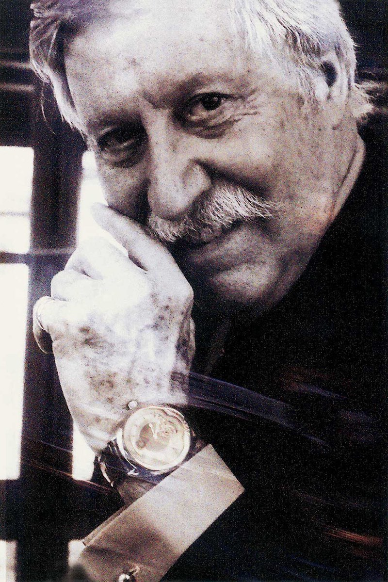 Swiss watch designer and artist, Gerald Genta