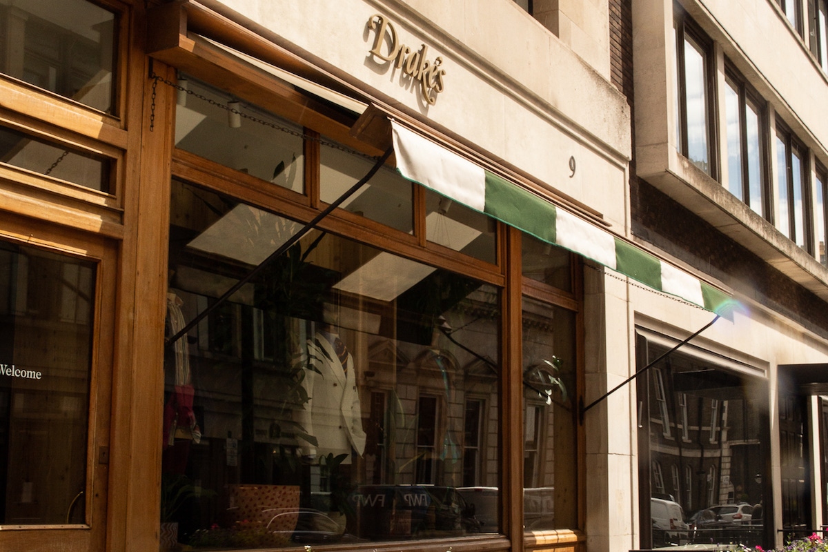 Drake’s, 9 Savile Row.