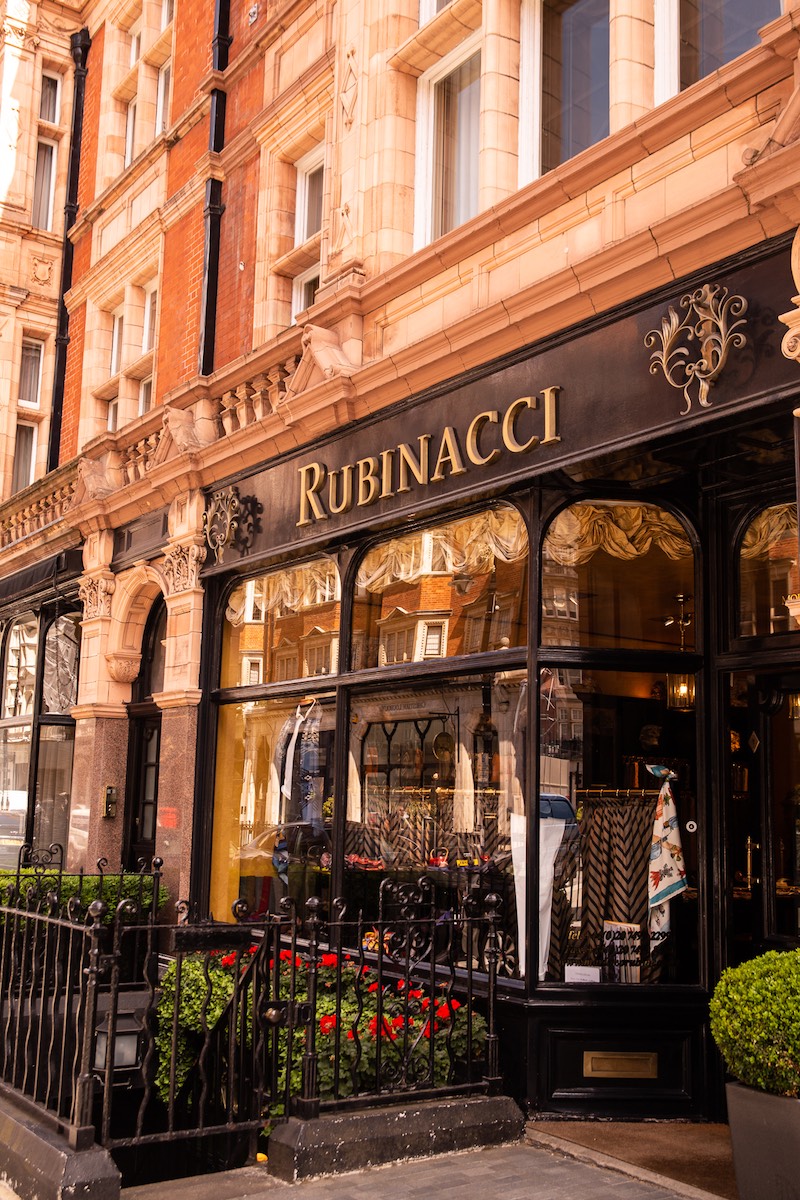 Rubinacci, 96 Mount Street.