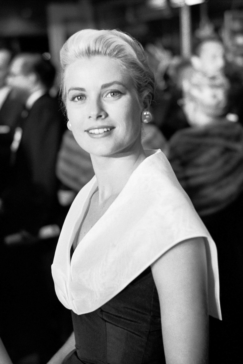 ctress Grace Kelly attends the premiere of the movie 