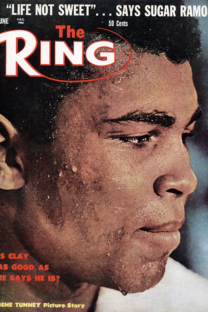 On the cover of The Ring magazine, June/July, 1963 (Photo courtesy of Getty Images)