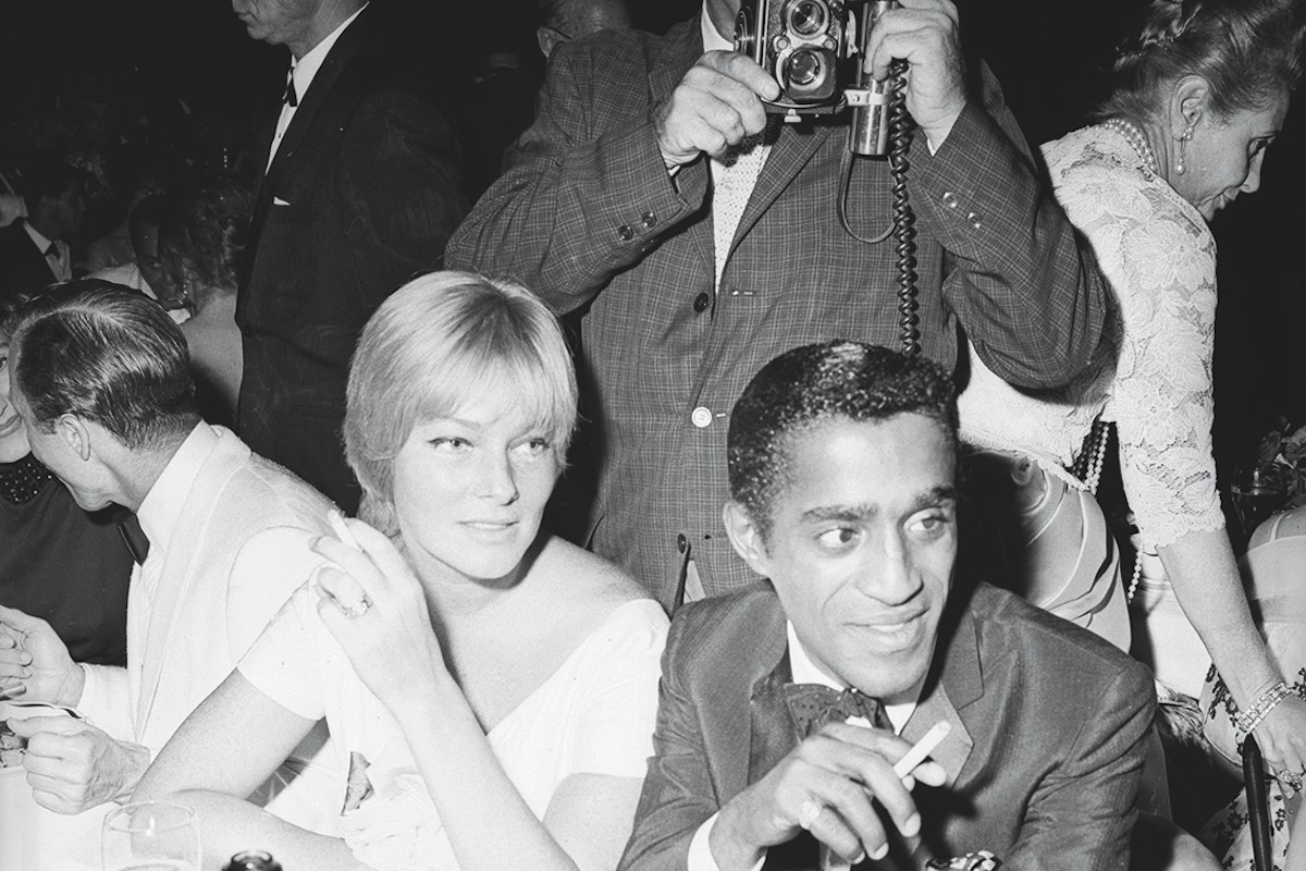 With Britt at the Cocoanut Grove club in Hollywood, 1961