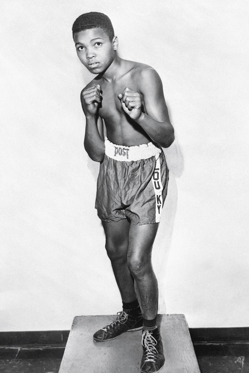 Cassius Clay at the age of 12 (Photo courtesy of Getty Images)