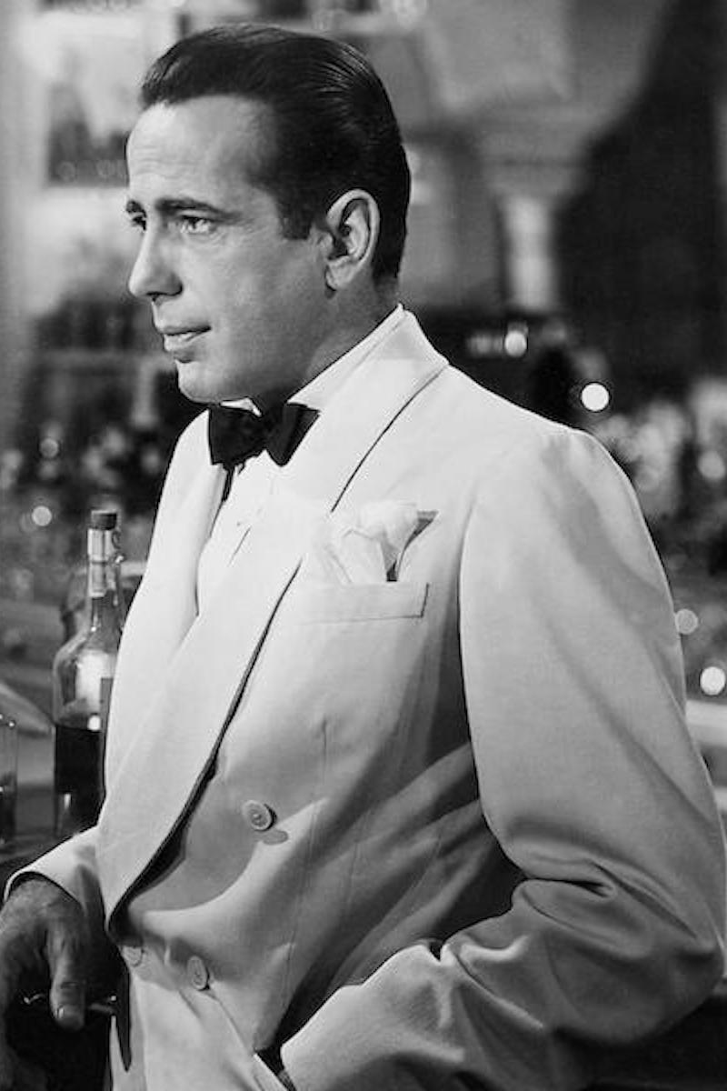 Humphrey Bogart in Casablanca, 1942