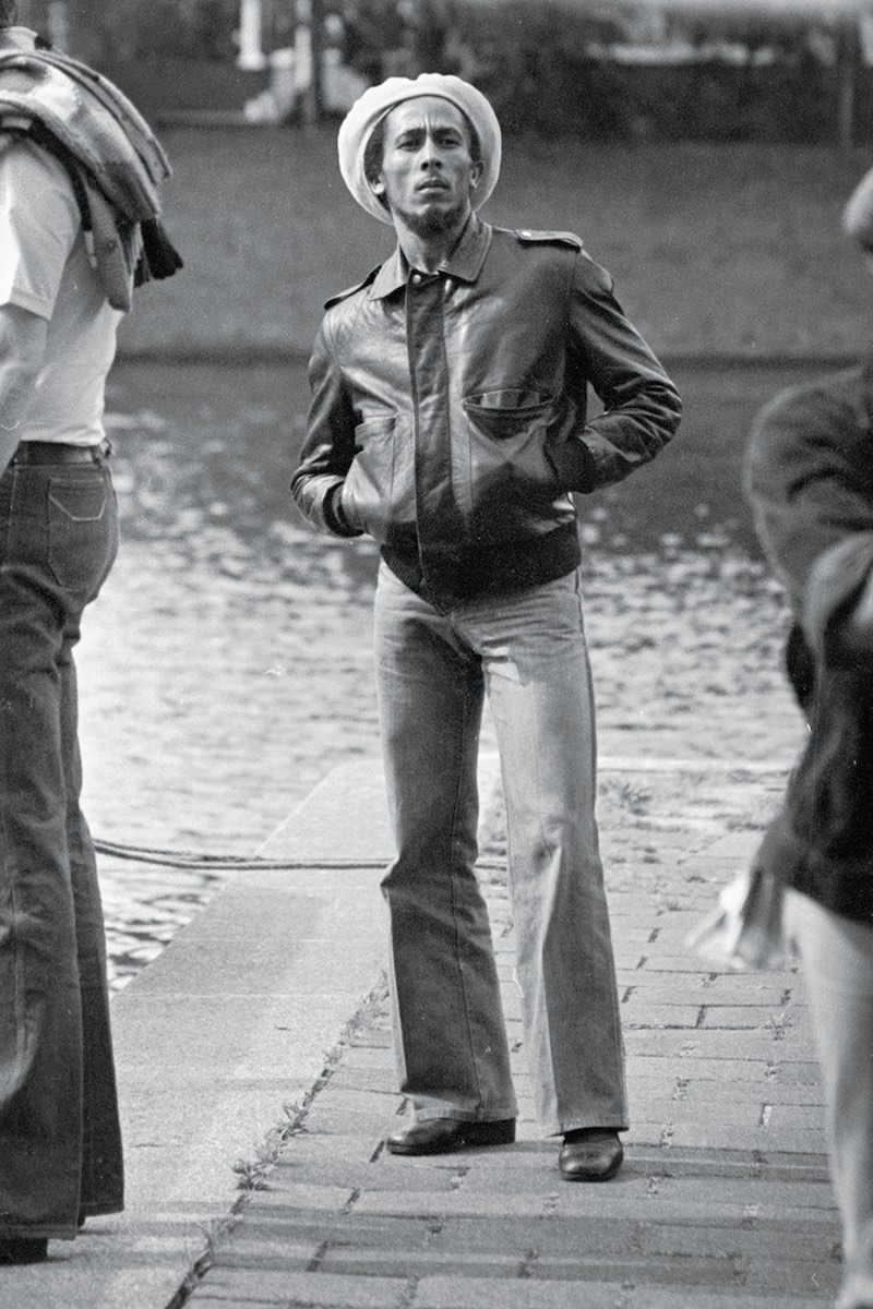 By the canal in Amsterdam in 1976 (Photo by Gijsbert Hanekroot)