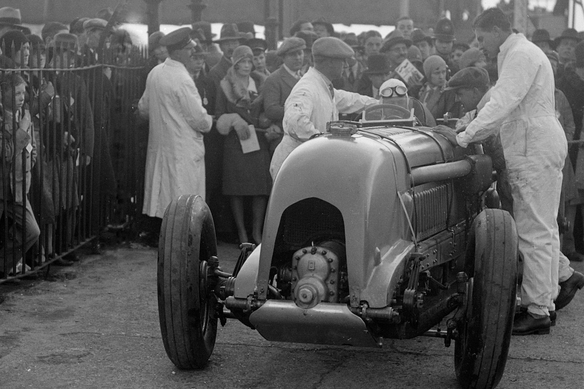 Birkin at Brooklands, 1930. Photo by National Motor Museum/Heritage Images/Getty Images.