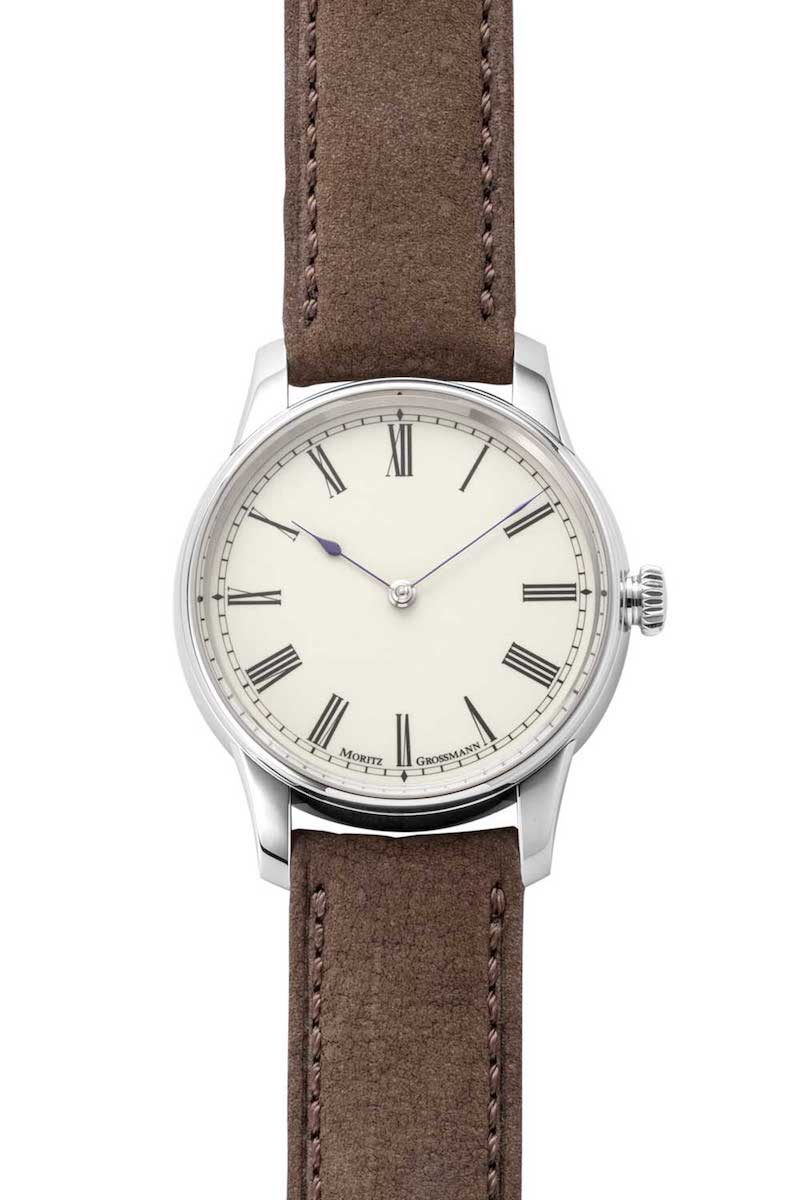 Moritz Grossmann Benu 37 Steel with Grand Feu Enamel Dial for The Rake ...