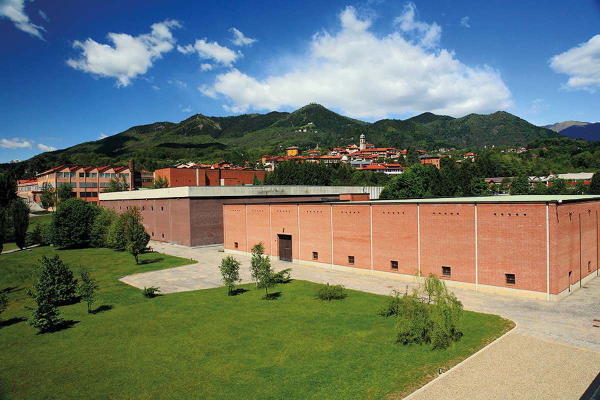 The vertiginous expanse in Biella, where the Vitale Barberis Canonico mill is based.