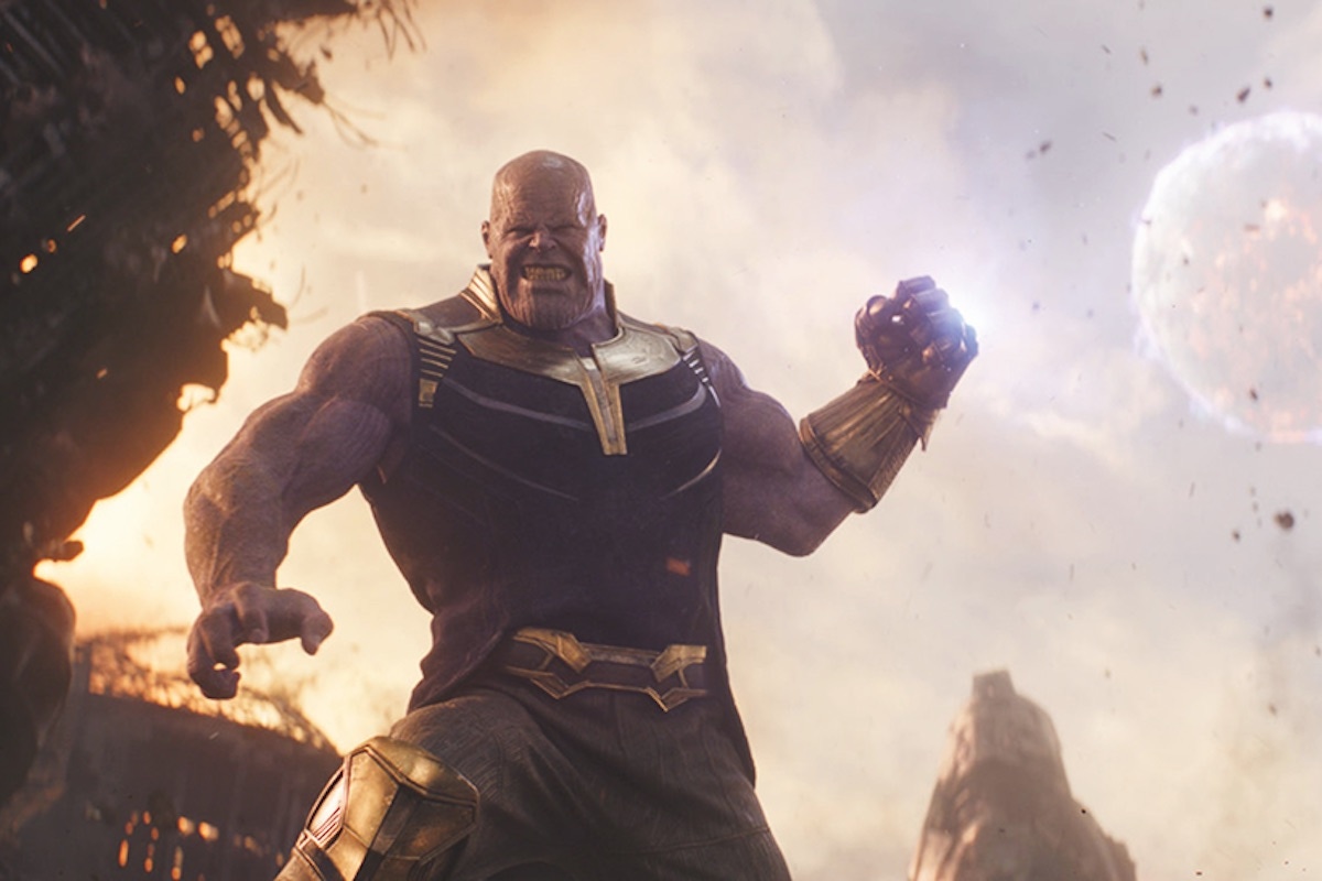 As Thanos in Avengers Photo by Walt Disney Studios/Moviestore/Shutterstock (9656345m)