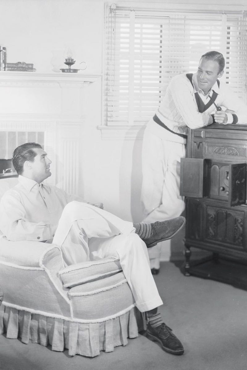 Randolph Scott and Cary Grant (Photo via Getty)
