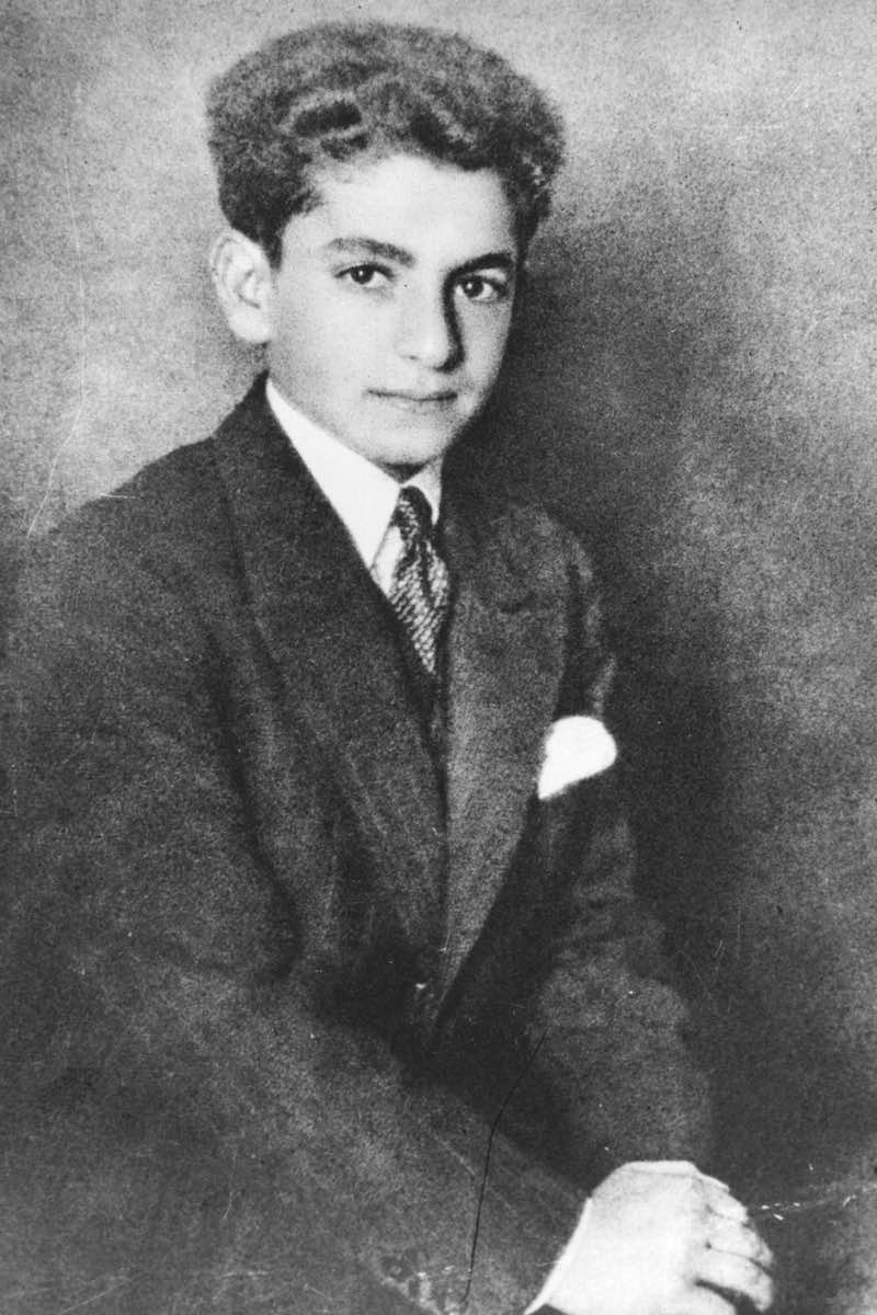 Shah Mohammad during his schooldays in Switzerland, 1931 (Photo by Picture Post/Hulton Archive/Getty Images)