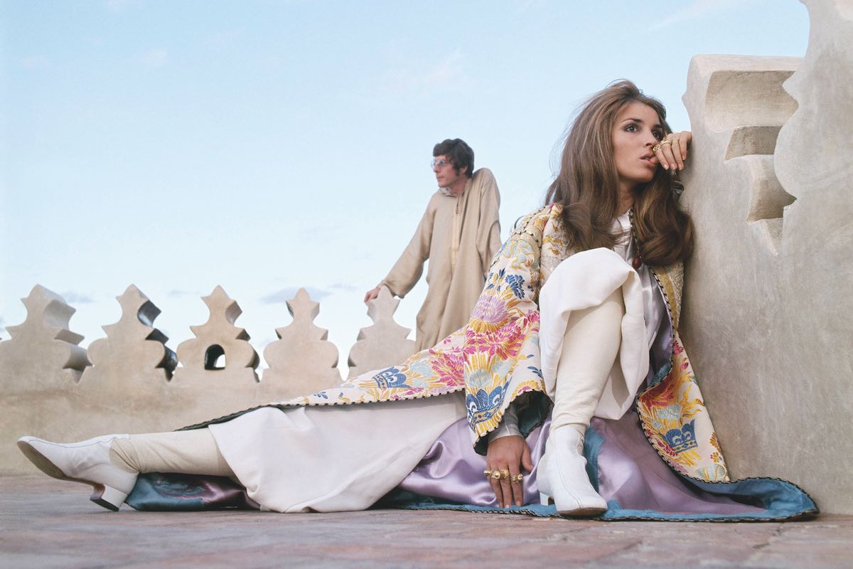 Talitha and Paul Getty in Marrakech, 1970 (Photo byÂ Patrick Lichfield/CondÃ© Nast via Getty Images)