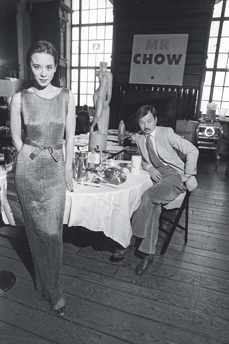 Posing for their portrait at one of Michael's restaurants, 1979 Photo by John Bright/Penske Media/REX/Shutterstock (6906584a)