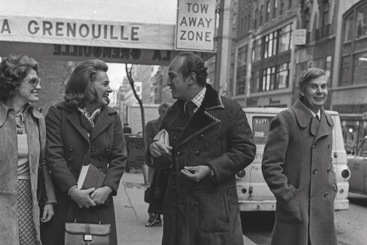 Oscar de la Renta, John B. Fairchild, Marion Javits and Happy Rockefeller in New York, 1972 Photo by Tony Palmieri/Penske Media/REX/Shutterstock (6986960d)