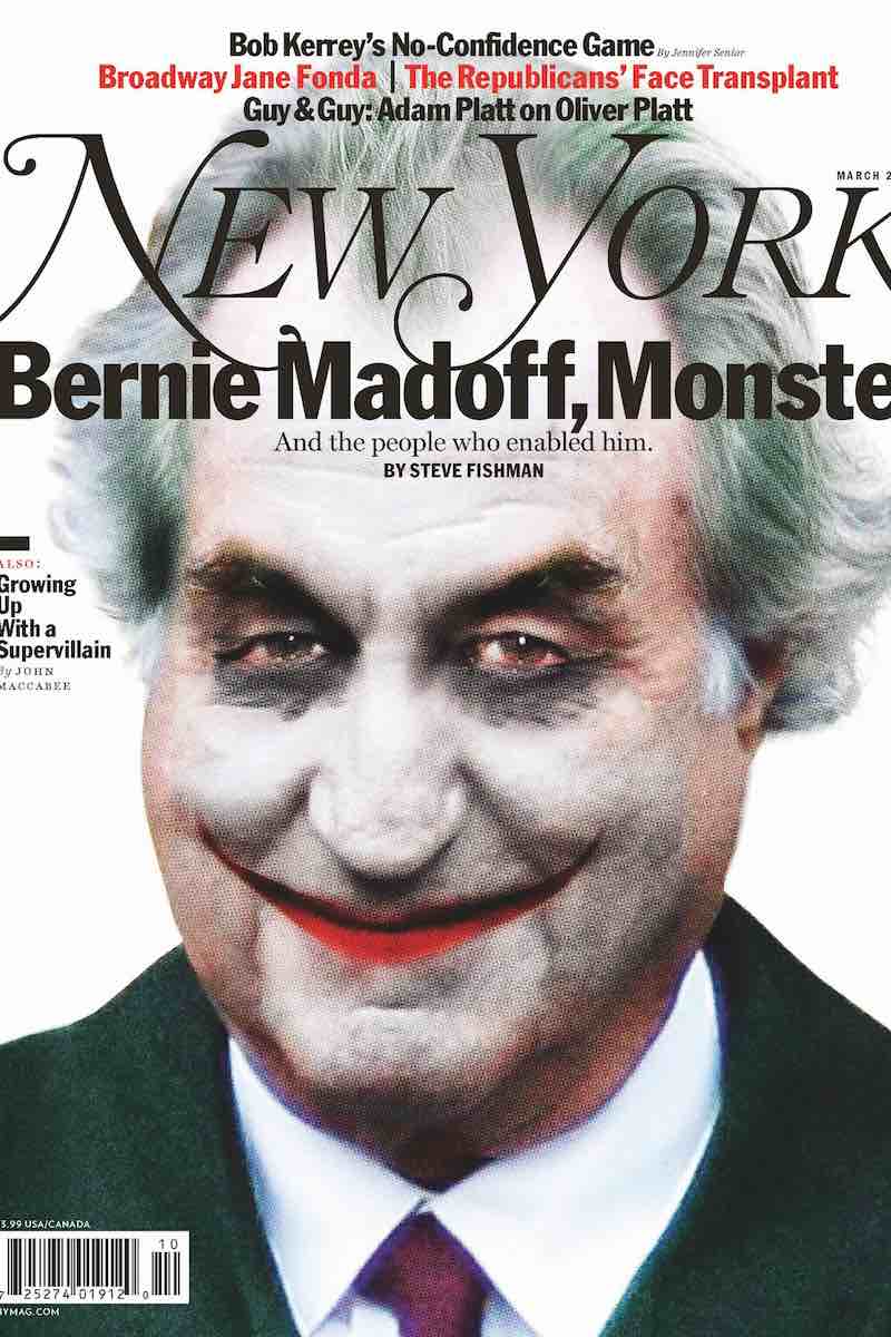 Cover of the New York magazine