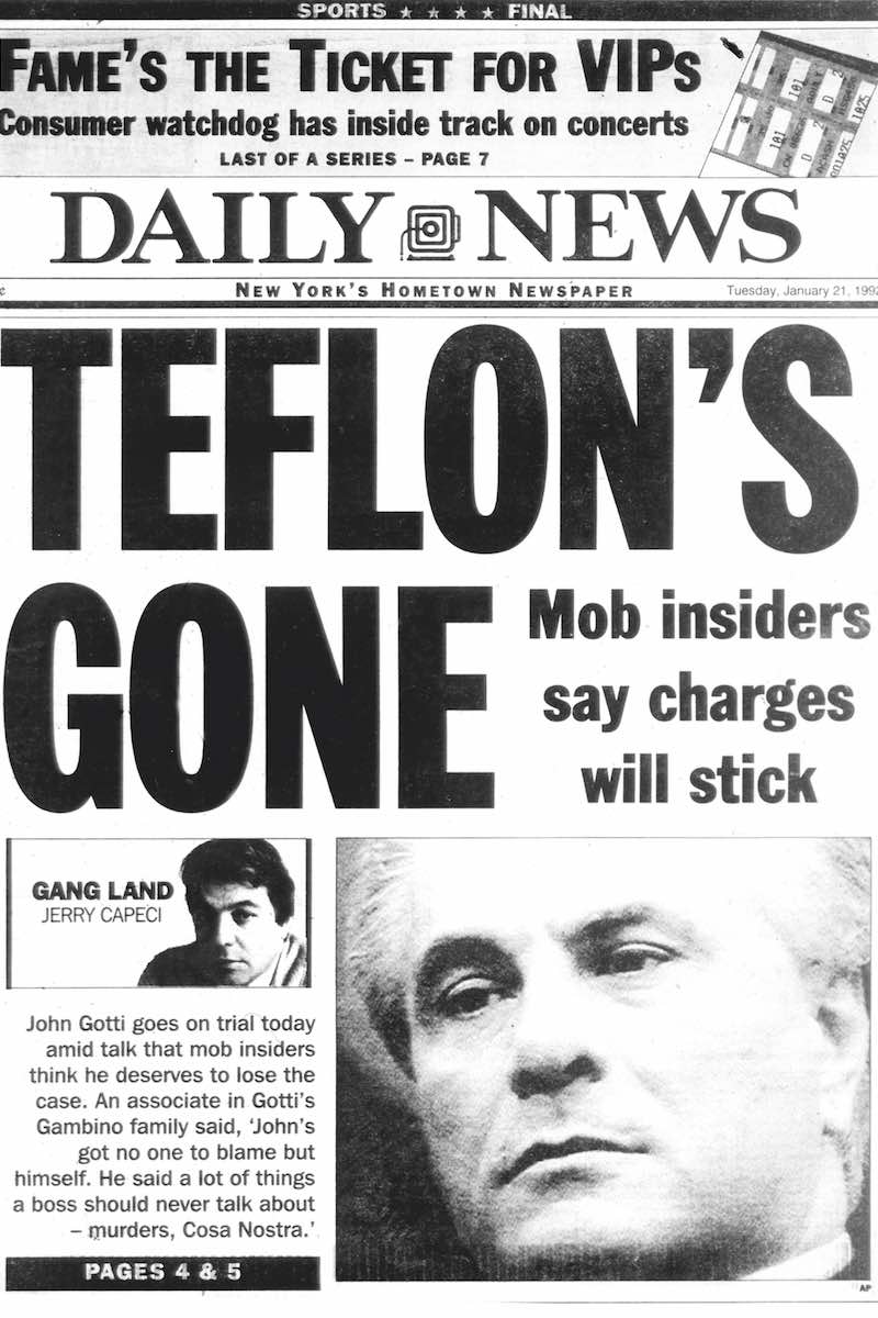 Making front page news in 1990 (Photo by NY Daily News Archive via Getty Images)